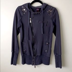Free People Motorcycle Sweatshirt